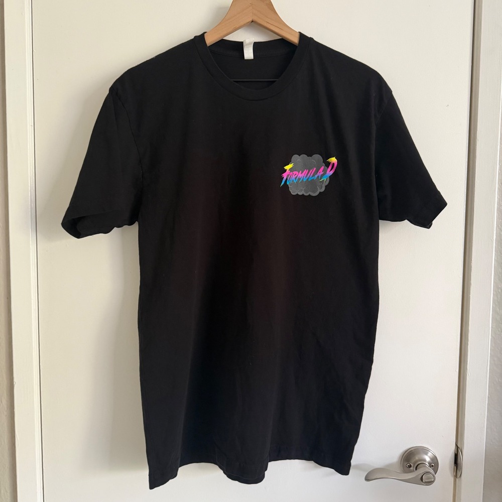 Formula Drift Welcome to the Smoke Show Graphic T-Shirt Black Racing Streetwear